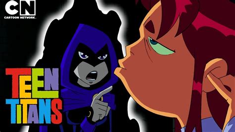 teen titans raven and starfire get along cartoon network youtube