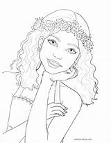 Coloring Pages Girl Spider Realistic Girls Printable Color Fashion Faces Pretty Face Show Cute Woman Colouring Print Getcolorings Teenagers Rose sketch template