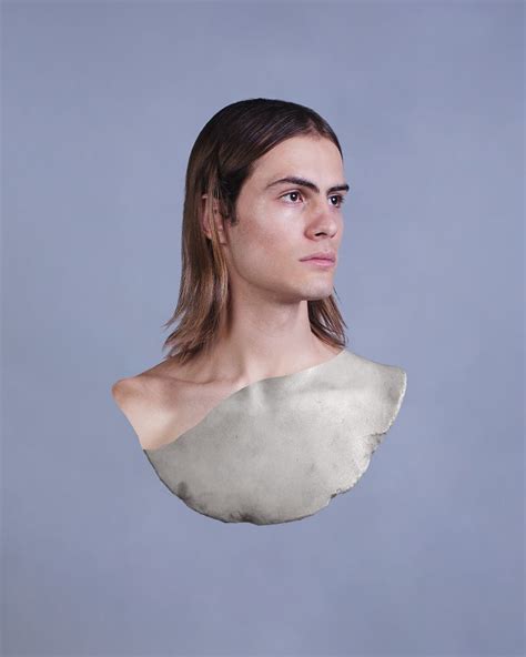 series   portraits examining ancient  contemporary humankind