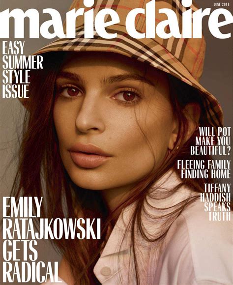 Emily Ratajkowski In Marie Claire Magazine June 2018 – Hawtcelebs