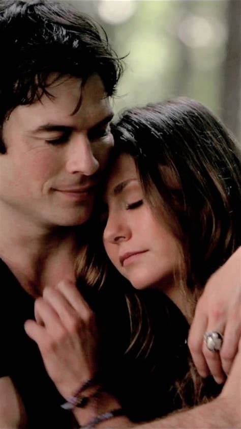 damon and elena wallpaper shared by prometheus on we heart it