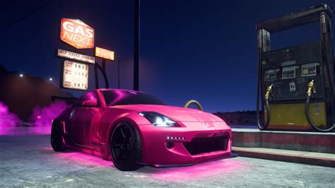 speed   speed payback car nissan  nissan night pink cars gas stations nismo