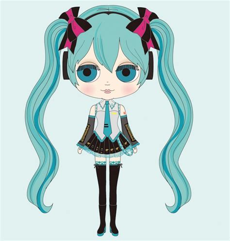 new hatsune miku meets blythe eclectic super idol doll is