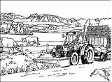 Traktor Bauernhof sketch template