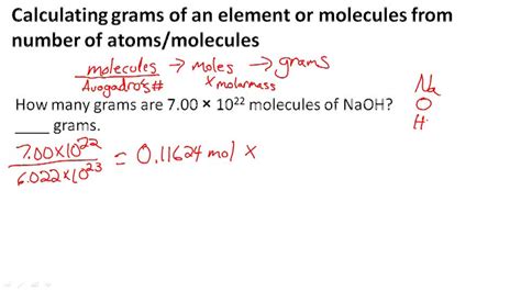 Conversions Between Moles And Mass Video Chemistry