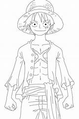 Piece Coloring Pages Kids Anime Print Mangas sketch template