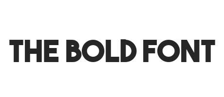 bold font font family typeface   ttf otf