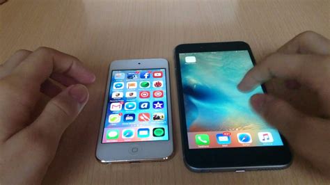 Comparacion Iphone 6 Plus Vs Ipod Touch 6g Youtube