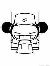 Coloring4free Coloring Pages Pucca Garu Printable sketch template