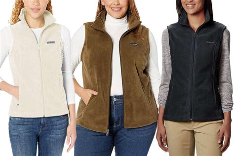 shop columbias womens fleece vest sale  amazon peoplecom