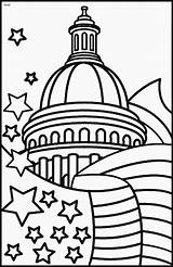 Coloring Washington Pages Nationals Getdrawings Printable sketch template