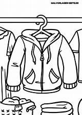 Kleidung Jacke Malvorlage Ausmalbilder Ausmalbild Kolorowania Dzieci Kolorowanki sketch template