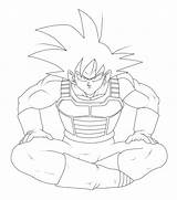 Coloring Goku Ssj4 Pages Dbz Popular sketch template