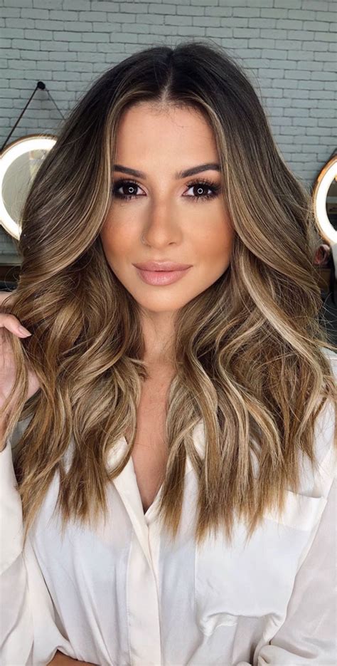 57 Cute Autumn Hair Colours And Hairstyles Light Blonde For Brunette