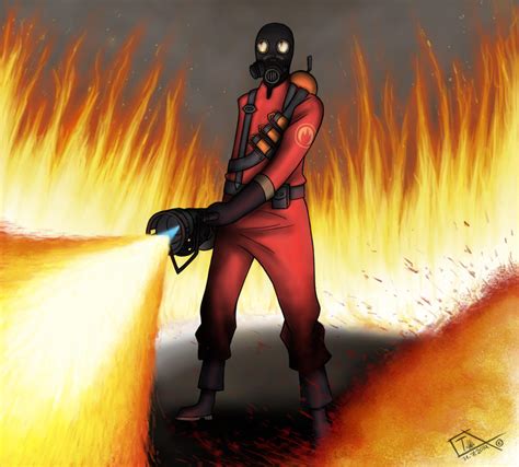 tf pyro  cpt elizaye  deviantart