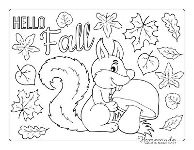 fall coloring pages  preschoolers home design ideas