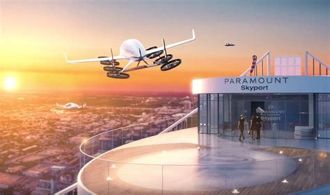 video miami highrise developer prepares rooftop  flying cars drone