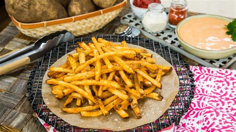 double fried french fries home family