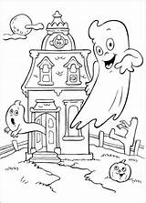 Happy Coloring Birthday Pages Halloween Kids Line Drawing Getdrawings sketch template
