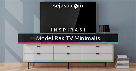 model rak tv minimalis rumah makin bergaya sejasacom