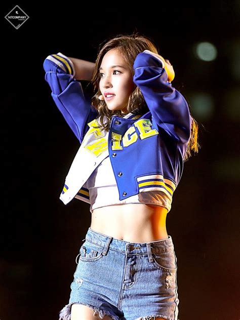 11 times twice s mina revealed her incredible toned abs