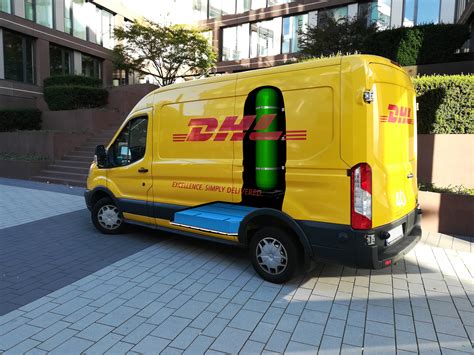 dhl  streetscooter develop  electric drive vehicle  hydrogen technology parcel
