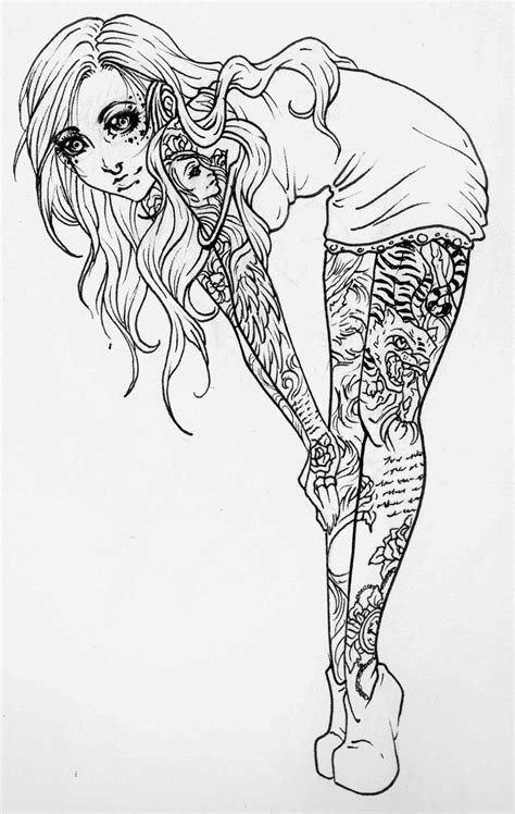 ideas  pin  girls coloring pages home family style  art