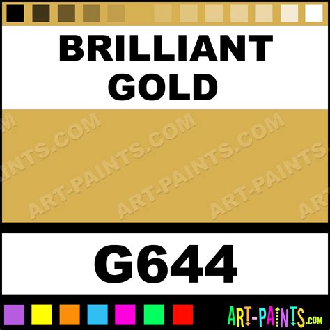 brilliant gold artists gouache paints  brilliant gold paint