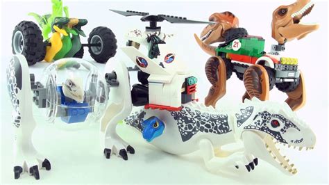 5 Lego Jurassic World Dinosaur Mutants Hybrid Dinosaurs