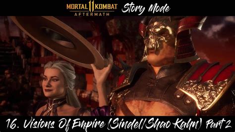 Mortal Kombat 11 Aftermath 16 Visions Of Empire Sindel Shao Kahn