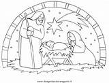 Jesus Nativity Colorat Domnului Nasterea Birth Craciun Nacimiento Presepe Iisus Planse Desene Geburt Religione Krippe Iarna Malvorlage Colorare Ausmalbilder Condividi sketch template