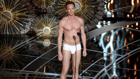 we almost got to see neil patrick harris naked at the oscars