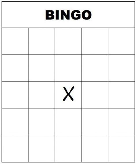 printable bingo cards  kids  adults blank bingo cards