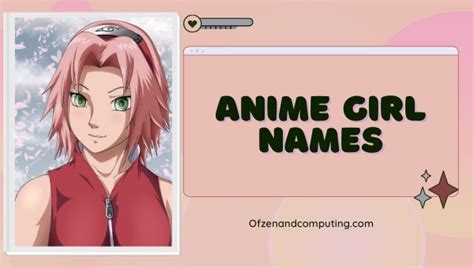 3400 Cute Anime Girl Names With Meaning 2022 Cool Ideas 2023
