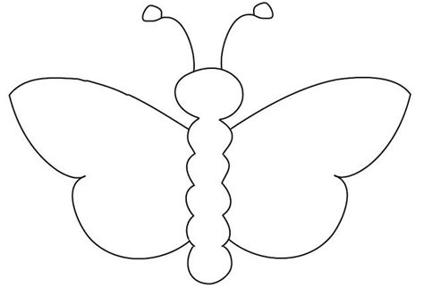 butterfly outline butterfly outline butterfly template body template