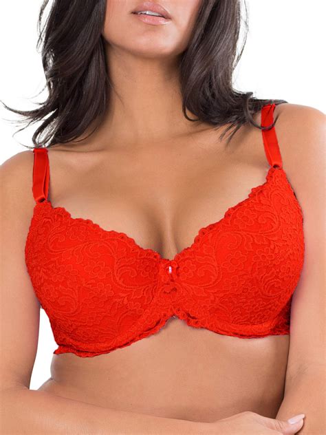 smart and sexy women s curvy signature lace push up bra with added