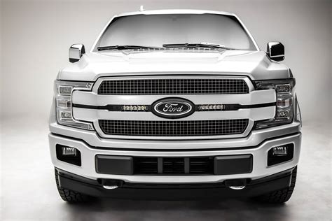 ford   platinum oem grille led kit     led straight single row slim