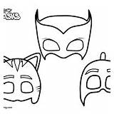 Masks Pj Catboy Coloring Pages Gecko Printable Ninja Owlette Tagged Night Posted Related Posts sketch template