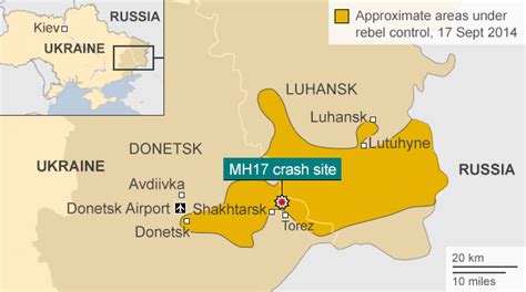 ukraine crisis in maps bbc news