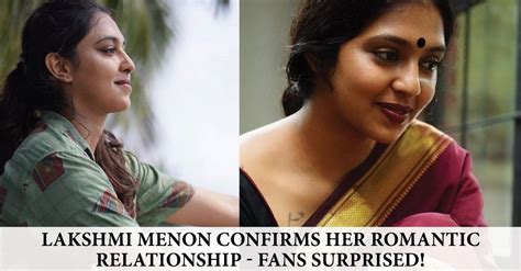 lakshmi menon reveals she is dating romantic relationship status