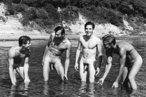 vintage nude swim team