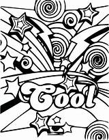 Coloring Cool Pages Boys Awesome Printable Print Girls Teenage Adults Size Color Sheets Adult Rocks Drawing Really Kids Teenagers Wallpapers sketch template