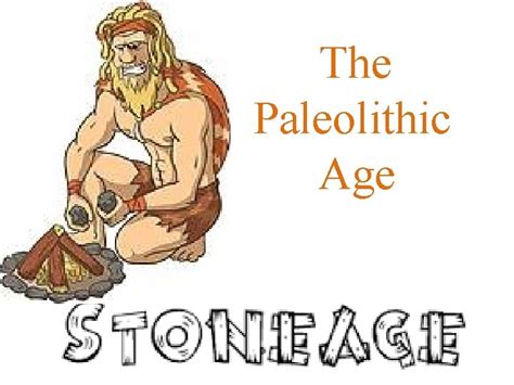 paleolithic age paleolithic age period
