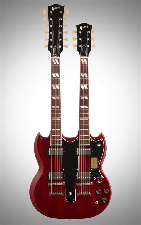 gibson custom shop eds  double neck electric guitar zzounds