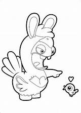 Coloring Invasion Rabbids Pages Kids Online Printable sketch template