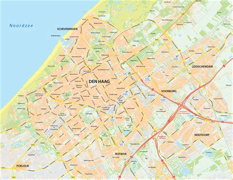 plattegrond den haag