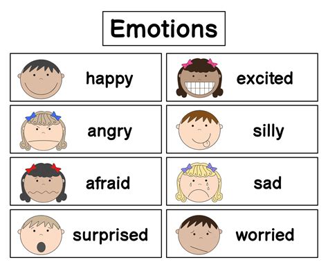 truth   talisman emotions flashcards  printable