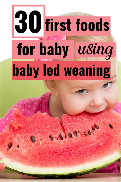 foods  baby led weaning introducing solids  infant   led weaning baby