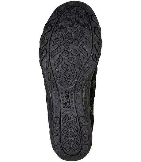 womens arch fit comfy slip  shoes black marks