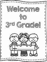 Grade Welcome 3rd School Activity Book Second Visit sketch template